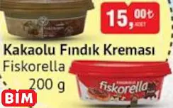 FİSKORELLA KAKAOLU FINDIK KREMASI FİSKORELLA KAKAOLU FINDIK KREMASI